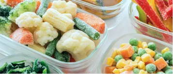 1日100万食以上の業務用冷凍食品を提供